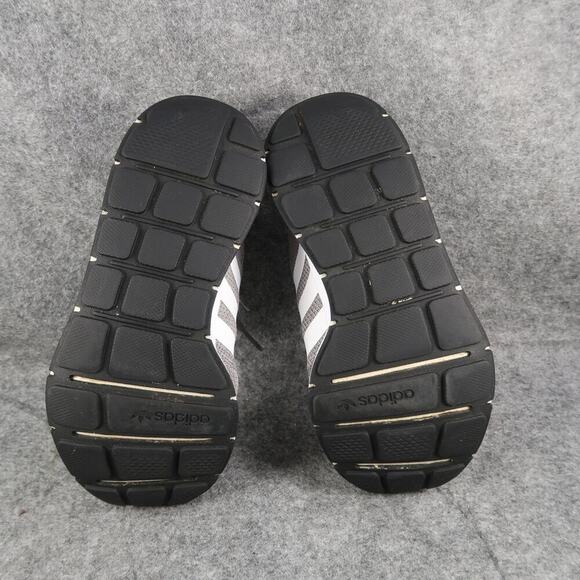 Adidas Shoes Youth 5 Sneakers Athletic Trainers Swift Run Walk Grey White Sport - Picture 10 of 12